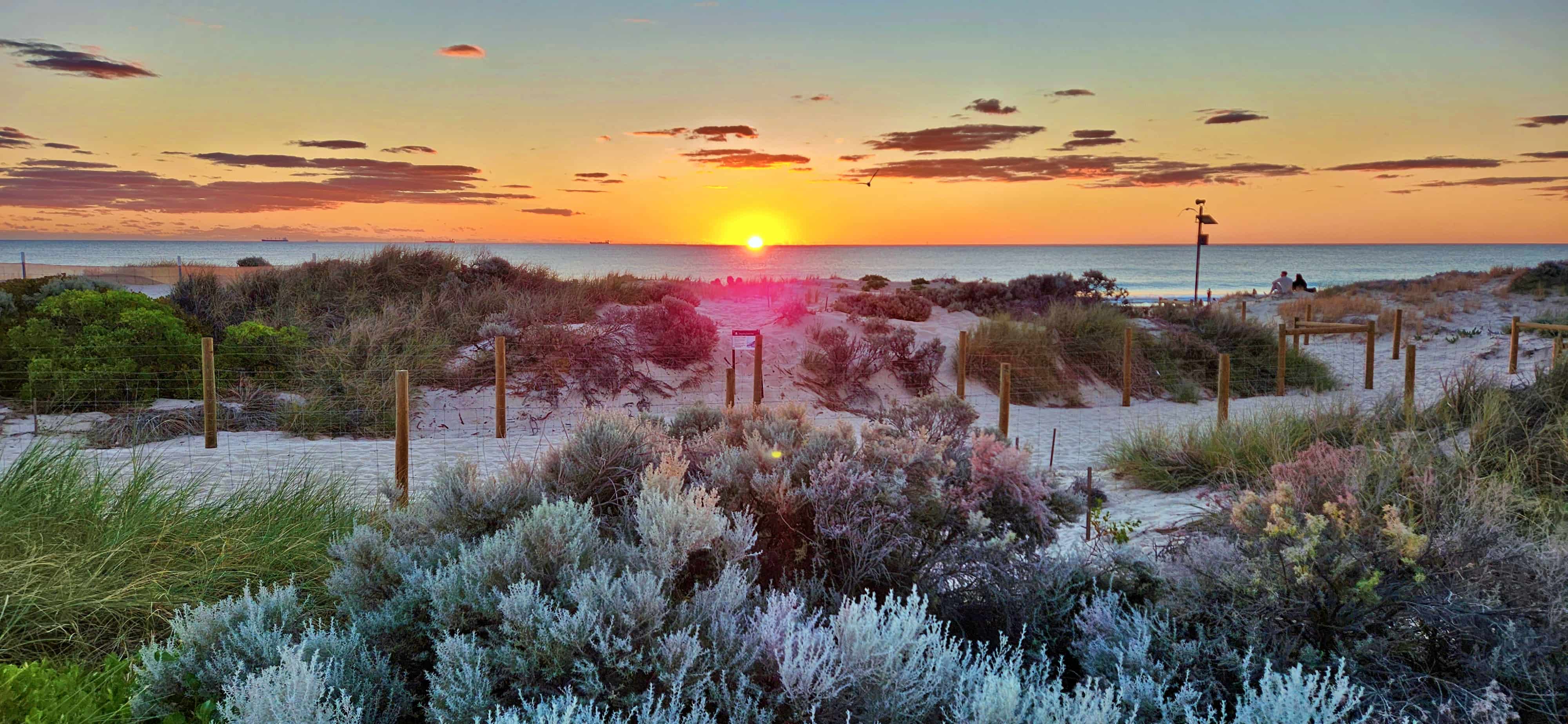 Sunset from Sunset Hill, Scarborough