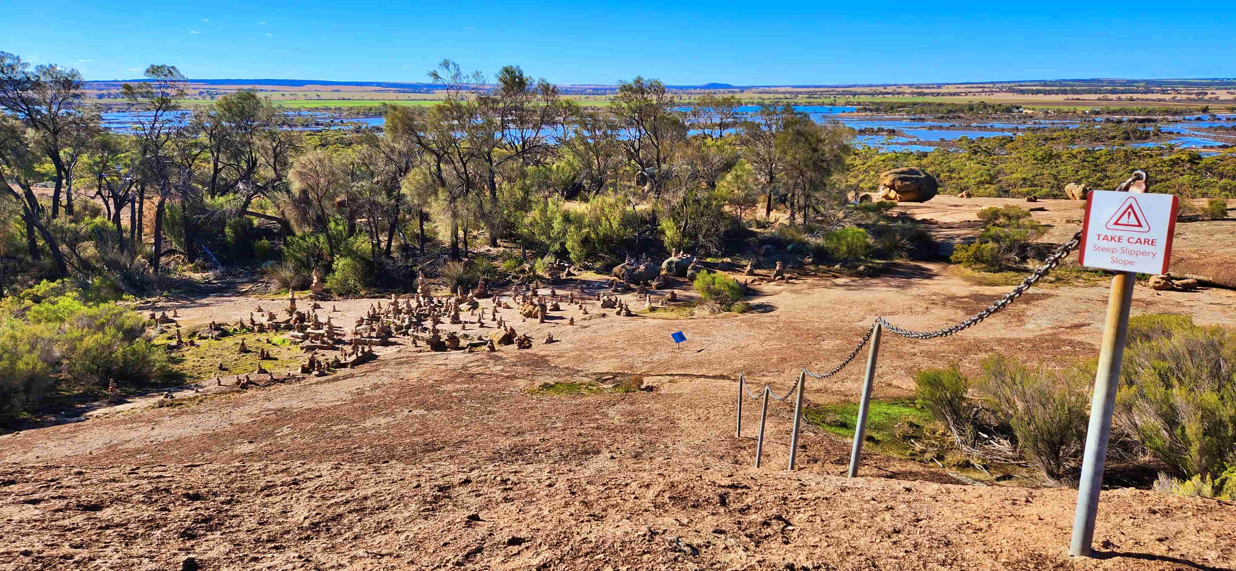 Views from Hyden Rock, Wave Rock, WA