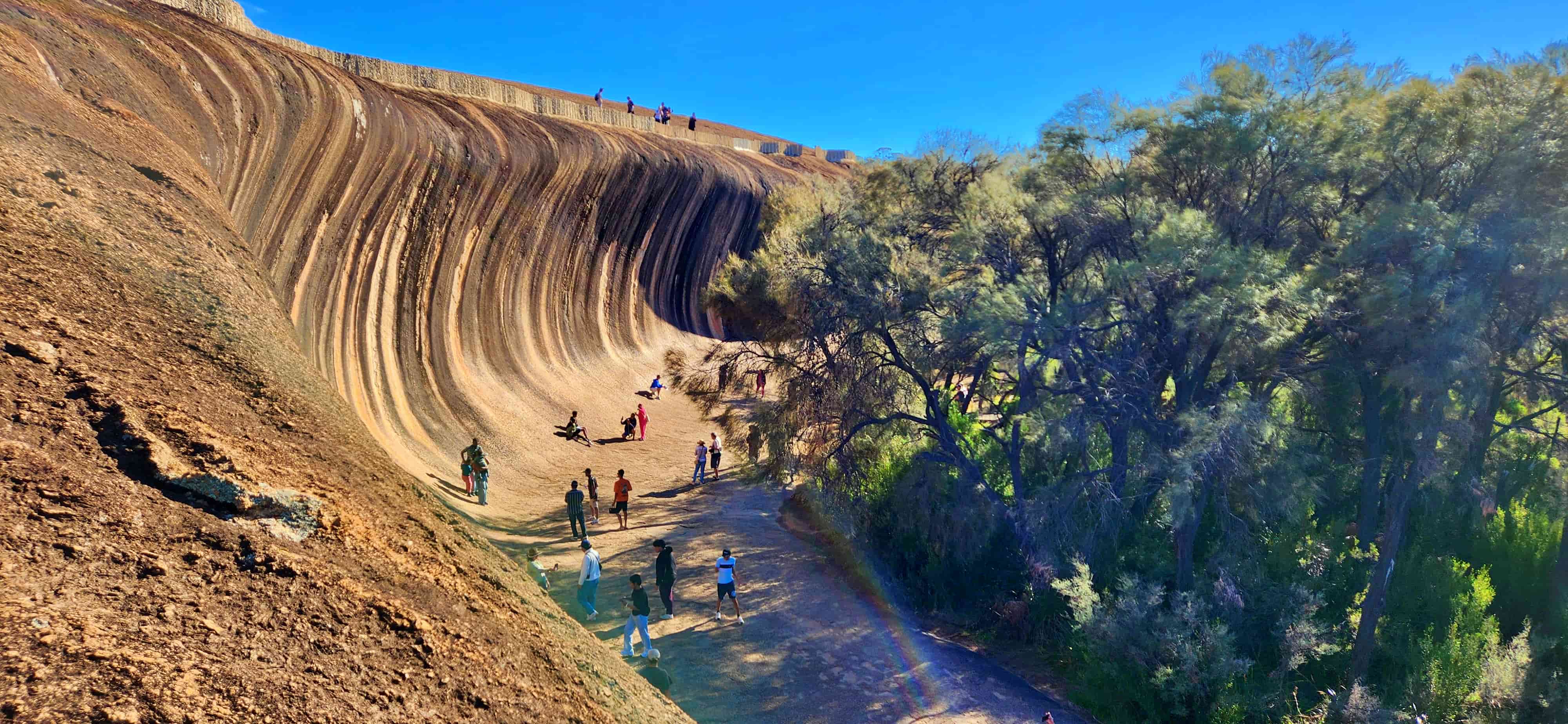Wave Rock in Hyden, WA